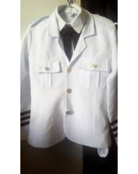 Tunica Branca Masculina/Somente a parte de cima