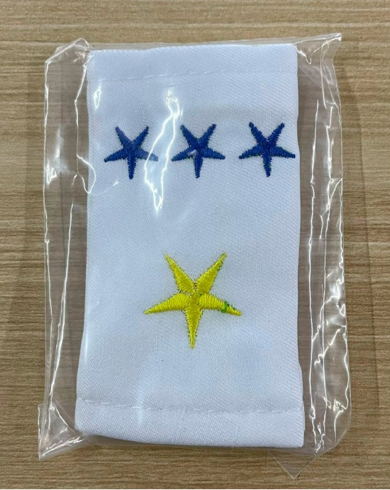 Luva branca para túnica